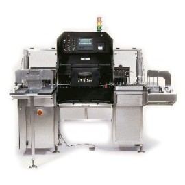 Maschinpex semi-automatic Visomat IV liquid inspection machine for vials.