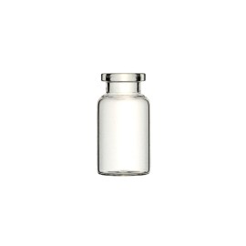 10 ml snap cap flacons (ND18), dimensies ø 22.00 x 50.00 mm., buisvormig glas, type 1 