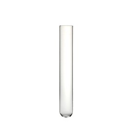 28 ml ronde bodem, paraffine buizen, dimensies ø 17.50 x 150 x 0.85 mm, buisvormig glas, type 3